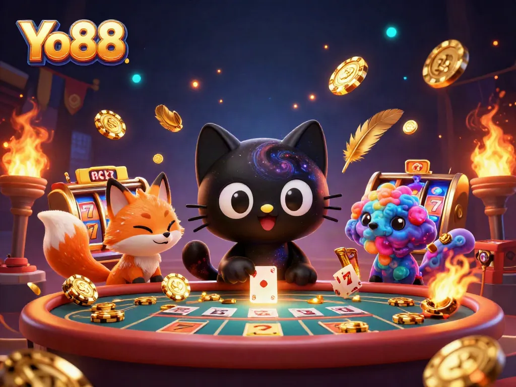 Engage in exciting gameplay at Yo88 with captivating characters and immersive casino themes.