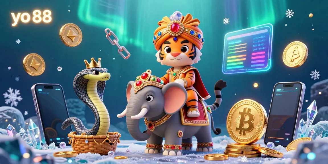 Engage with the exhilarating games at yo 88, featuring dynamic 3D characters and vibrant casino elements.