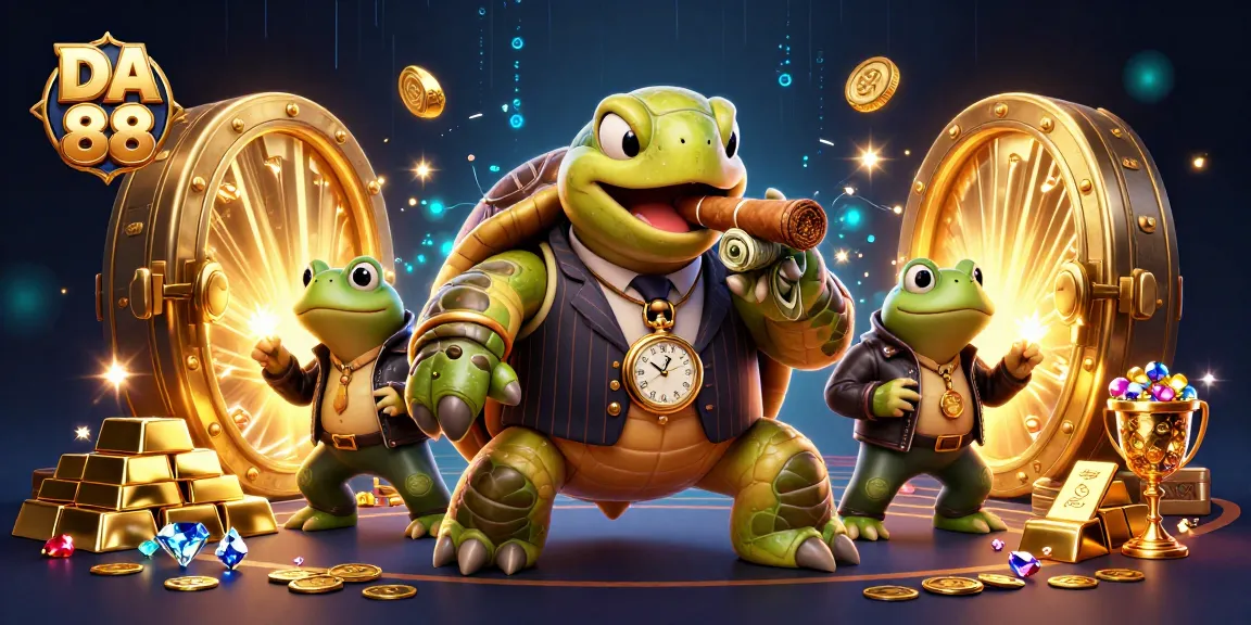 Engage in DA 88's thrilling casino experience with dynamic characters, treasures, and vibrant gaming atmosphere.